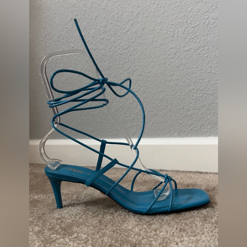 Zara - strappy heeled sandals